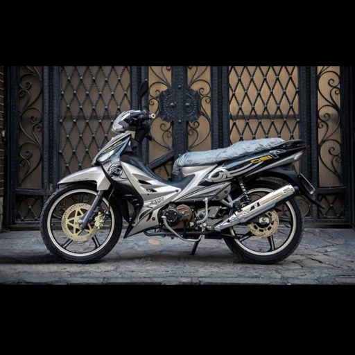 موتور سیکلت گلکسی مودناس GT130 رنگ طوسی مشکی